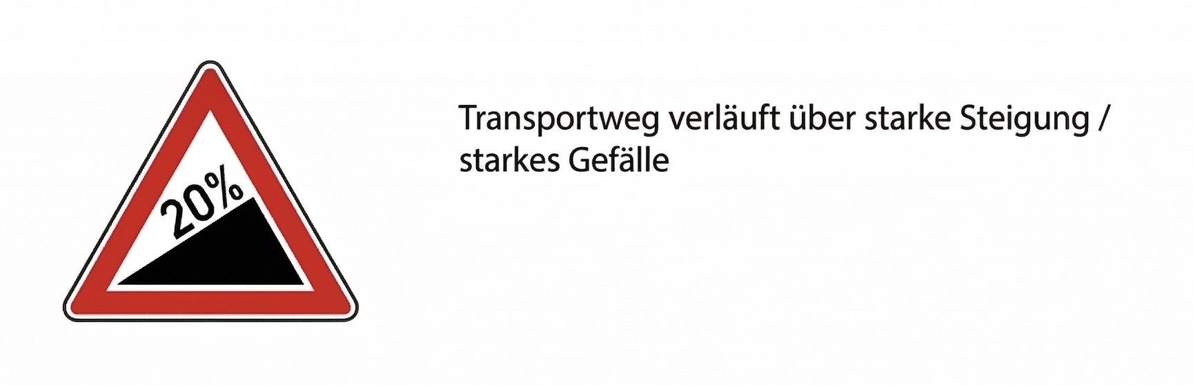 Steigung / Gefälle